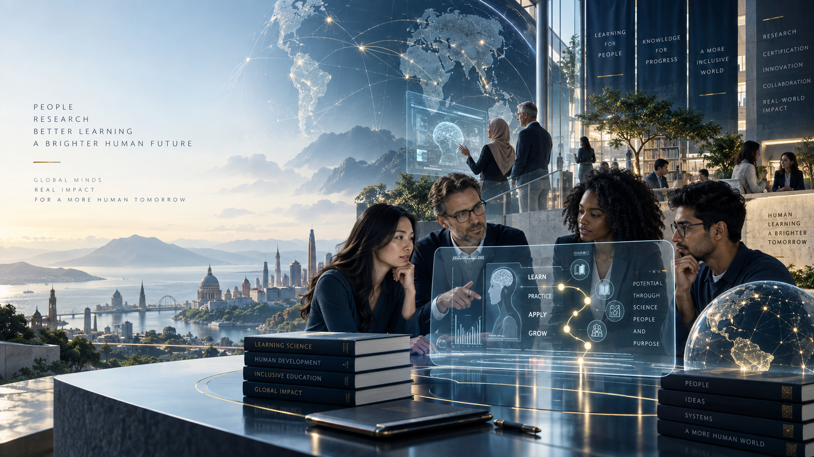 Global human learning, research and collaboration